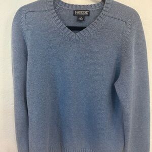 Land’s End v neck cotton sweater made in Japan M